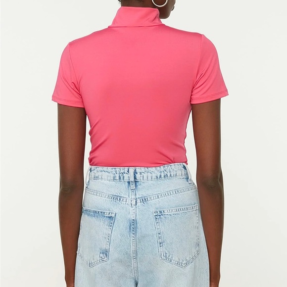 Bin 1C Trendyol Pink Bodysuit BNWT size medium - Picture 5 of 6